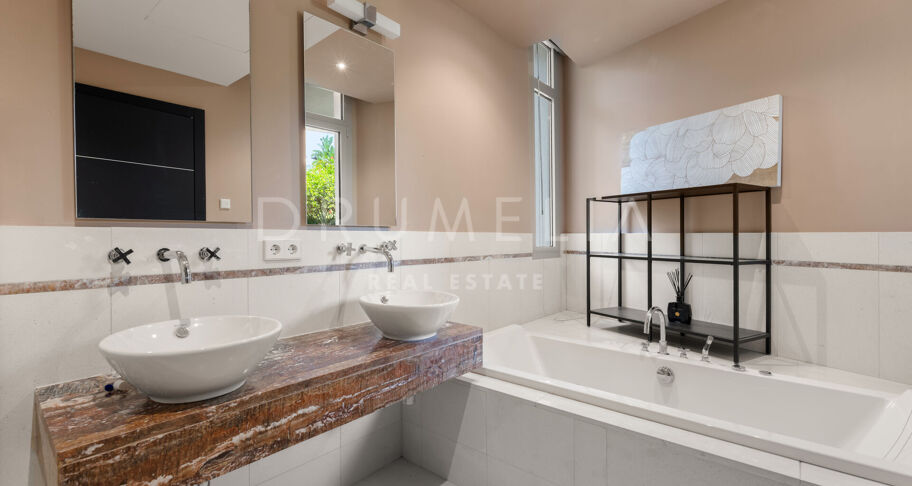 Unusual Semi-Detached Contemporary Style House, Sierra Blanca