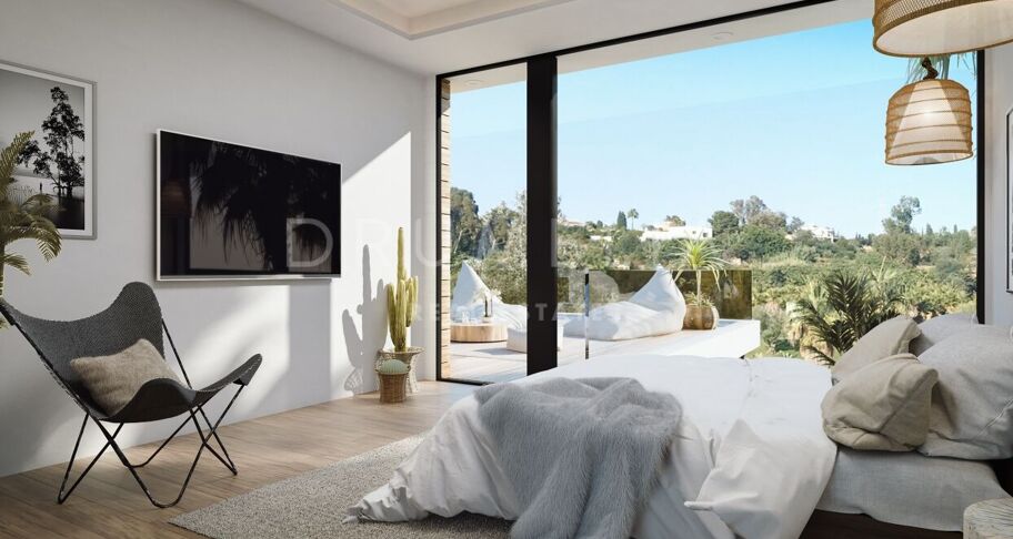 Golfvilla’s met Spa en Bioscoop in El Campanario, Estepona Oost