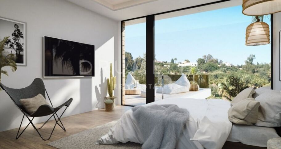 Golfvilla’s met Spa en Bioscoop in El Campanario, Estepona Oost