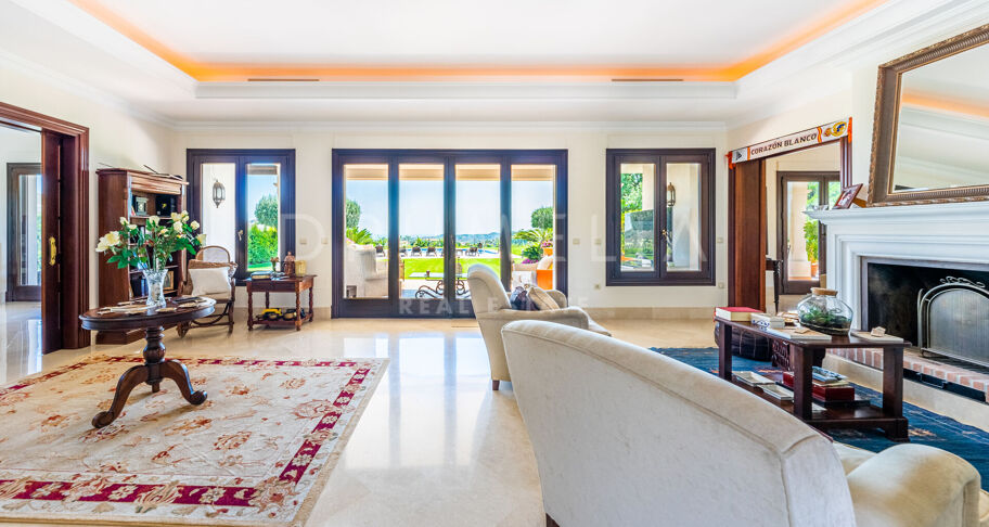 Prächtige stilvolle Frontline-Golf-Luxus-Villa, Marbella Club Resort, Benahavis