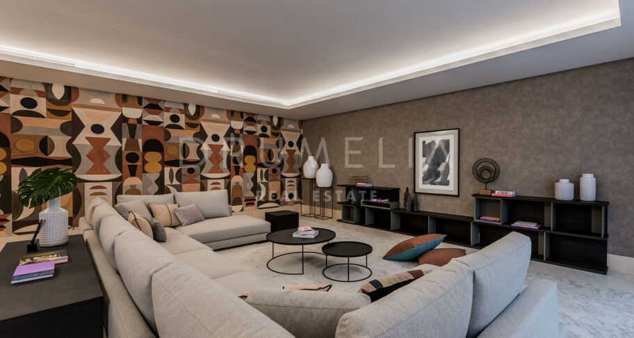 Large brand new villa with stunning views in Cascada de Camoján Marbella's Golden Mile.