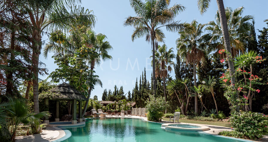 Verkligen enastående lyxig Grand Villa i Atalaya de Rio Verde, Nueva Andalucía