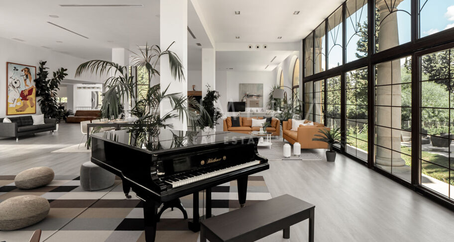 Verkligen enastående lyxig Grand Villa i Atalaya de Rio Verde, Nueva Andalucía
