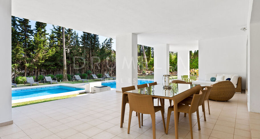 Elegante Luxusvilla am Strand, Villa Marina, fabelhaftes Puerto Banus, Marbella