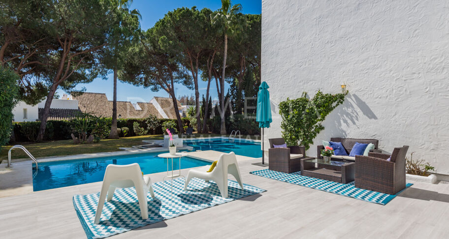 Wunderschöne Villa am Strand mit nordischem Flair, Villa Marina, Puerto Banus, Marbella
