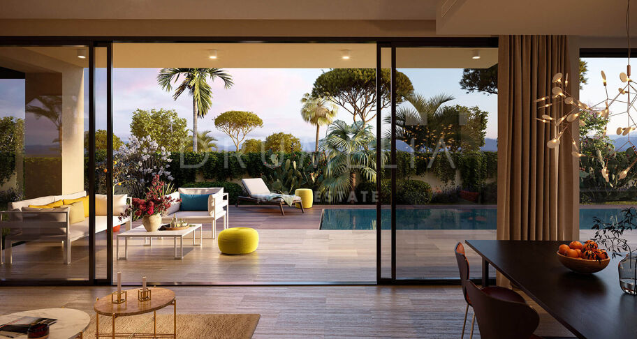 Magnifique projet de villas modernes de luxe avec piscine privée à Monte Biarritz, Estepona.