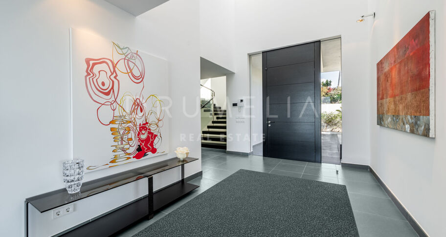 Blue Horizon - Stunning contemporary house with panoramic sea views in Los Flamingos Golf Resort, Benahavis