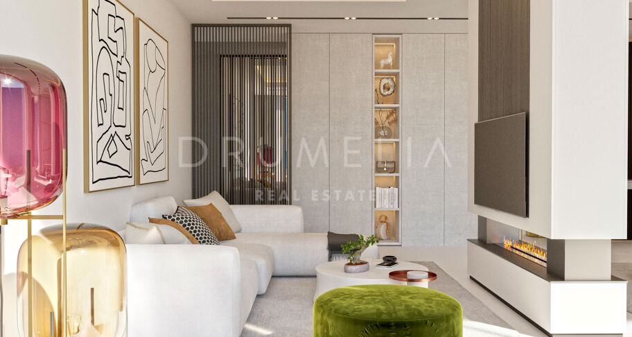 Villa de lujo sostenible a estrenar con vistas panorámicas al mar en Real de La Quinta, Benahavís
