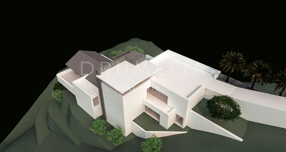 Hervorragendes Grundstück und einzigartiges Projekt einer Villa in La Reserva de Alcuzcuz.