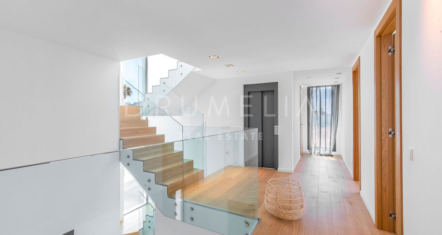 Nouvelle superbe villa moderne de luxe en bord de mer, Costabella, Marbella Est
