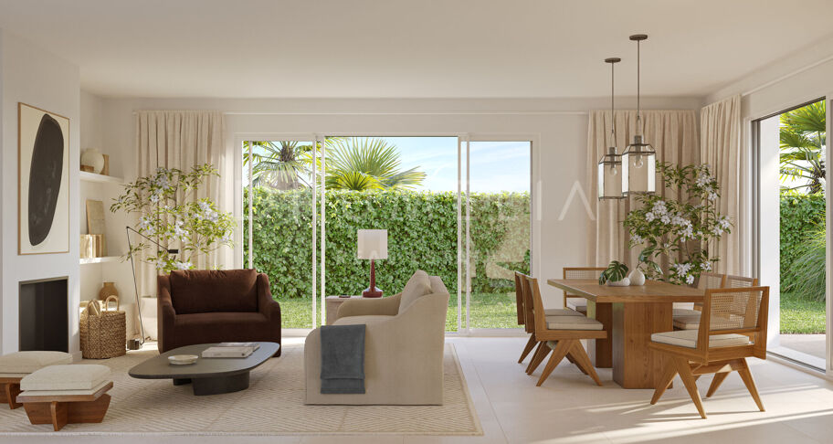 Eleganta nybyggda villor omgivna av natur i Sotogrande
