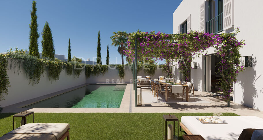 Eleganta nybyggda villor omgivna av natur i Sotogrande