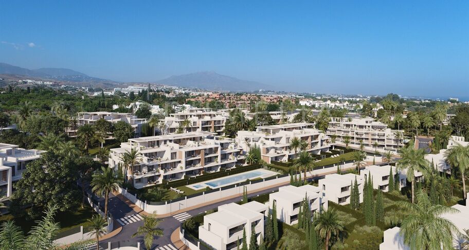 Tijdloze parkgerichte appartementresidenties aan de New Golden Mile, Estepona