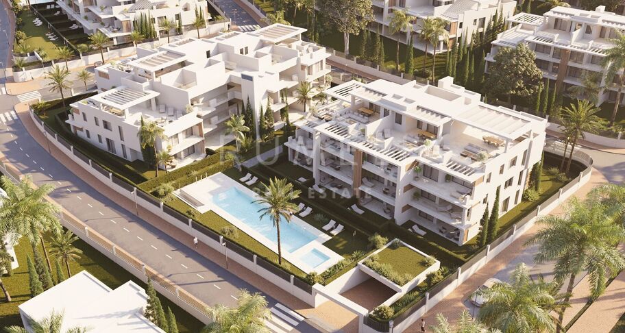Tijdloze parkgerichte appartementresidenties aan de New Golden Mile, Estepona
