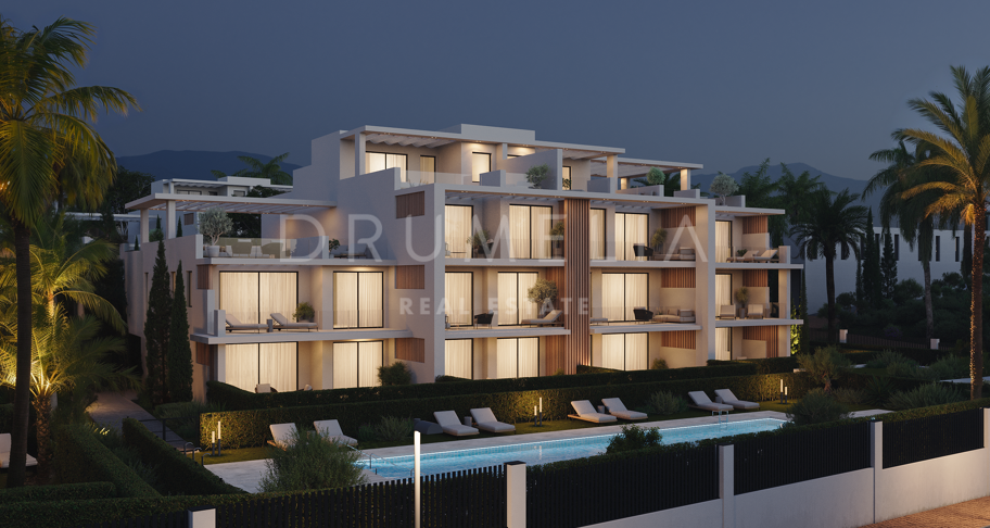 Tijdloze parkgerichte appartementresidenties aan de New Golden Mile, Estepona