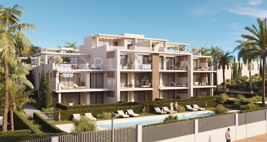 Tijdloze parkgerichte appartementresidenties aan de New Golden Mile, Estepona