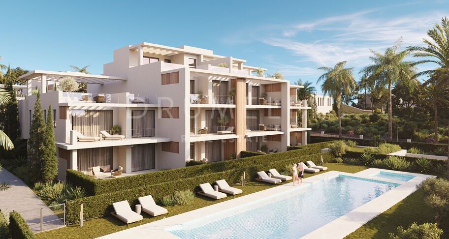 Tijdloze parkgerichte appartementresidenties aan de New Golden Mile, Estepona