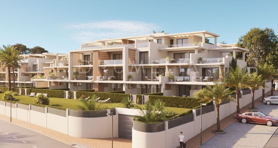 Tijdloze parkgerichte appartementresidenties aan de New Golden Mile, Estepona