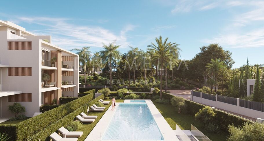Tijdloze parkgerichte appartementresidenties aan de New Golden Mile, Estepona