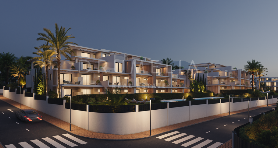 Tijdloze parkgerichte appartementresidenties aan de New Golden Mile, Estepona