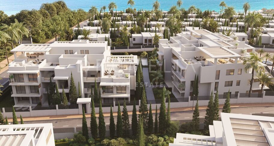 Tijdloze parkgerichte appartementresidenties aan de New Golden Mile, Estepona