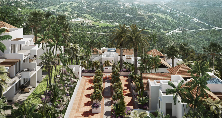 Ekskluzywny kompleks mieszkaniowy między Marbella Club Golf Resort a Anantara Villa Padierna Palace