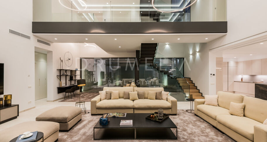 New Incredible Сontemporary House, La Alqueria, Benahavis