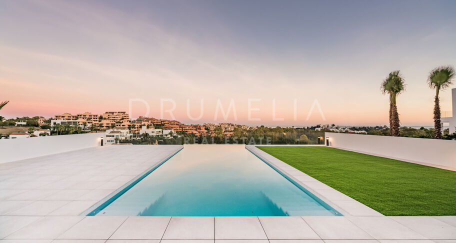 New Incredible Сontemporary House, La Alqueria, Benahavis
