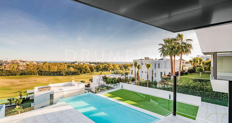 New Incredible Сontemporary House, La Alqueria, Benahavis