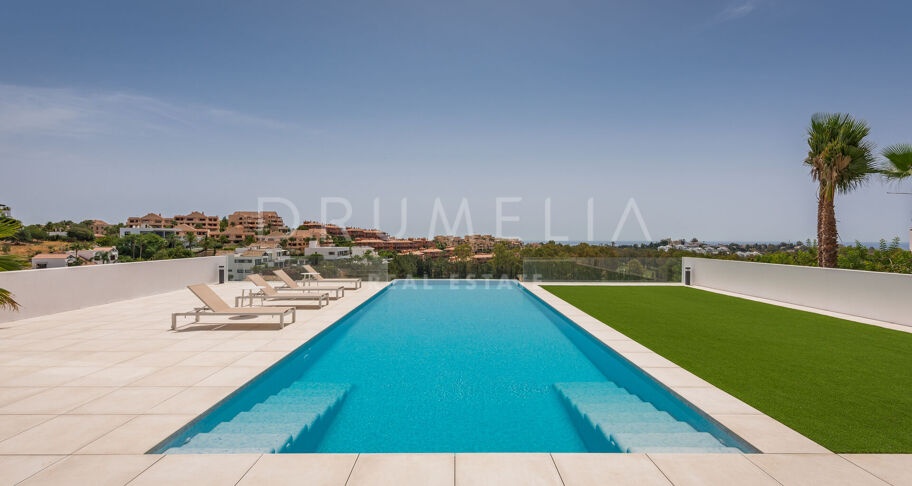 New Incredible Сontemporary House, La Alqueria, Benahavis
