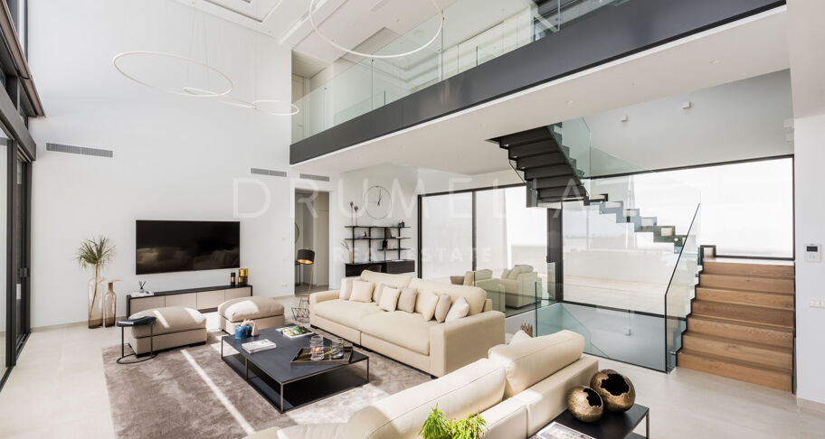 New Incredible Сontemporary House, La Alqueria, Benahavis