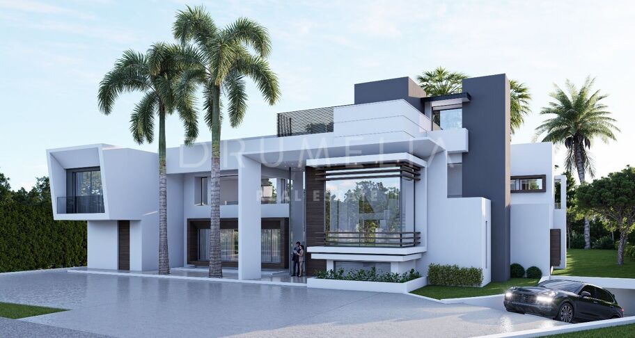 Ny villa under uppförande, Guadalmina Baja, Marbella