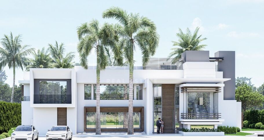 Ny villa under uppförande, Guadalmina Baja, Marbella