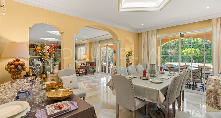 Charming 5-Bedroom Andalusian Villa with Private Pool in Atalaya Río Verde, Marbella