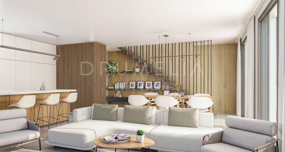 Apartament z 3 sypialniami i tarasem w Esteponie — The Oak 48