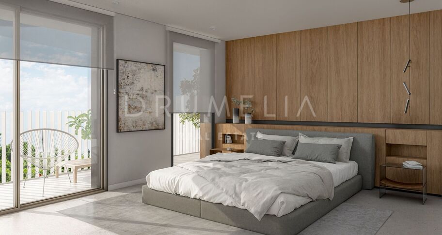 Apartament z 3 sypialniami i tarasem w Esteponie — The Oak 48