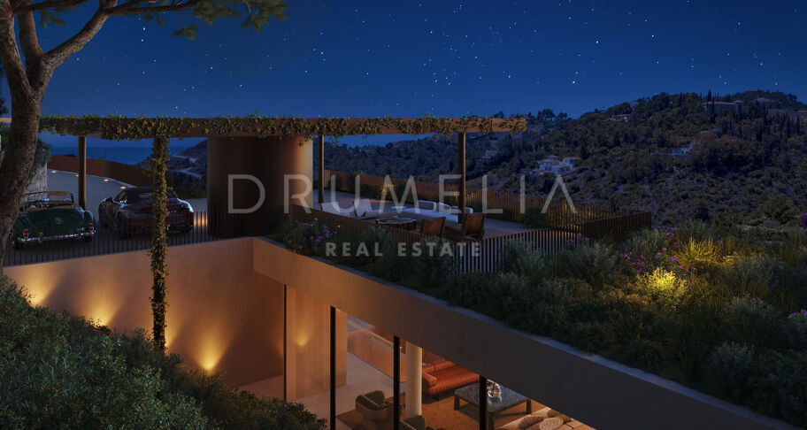 Contemporary villa with panoramic views in El Madroñal