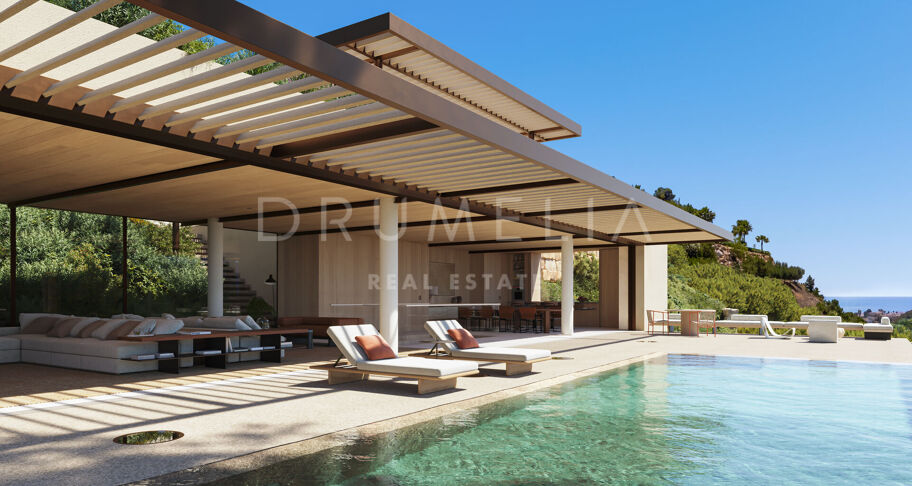 Contemporary villa with panoramic views in El Madroñal