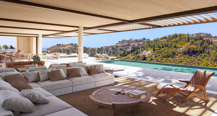 Contemporary villa with panoramic views in El Madroñal