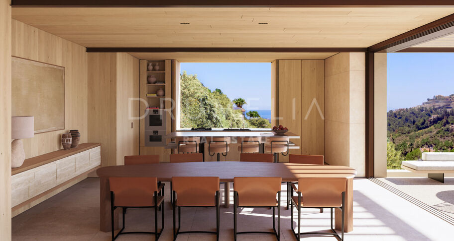 Contemporary villa with panoramic views in El Madroñal
