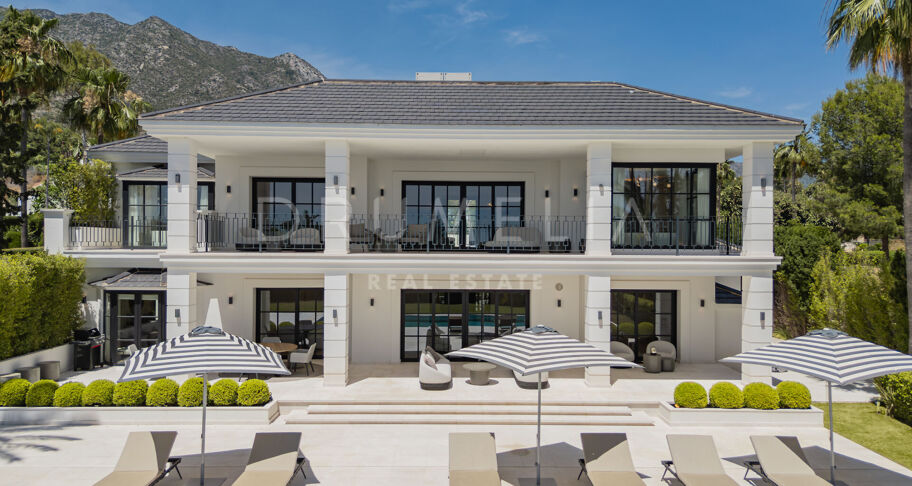 Villa Marusha - Modern Andalusian Villa in Sierra Blanca with La Concha and Sea views
