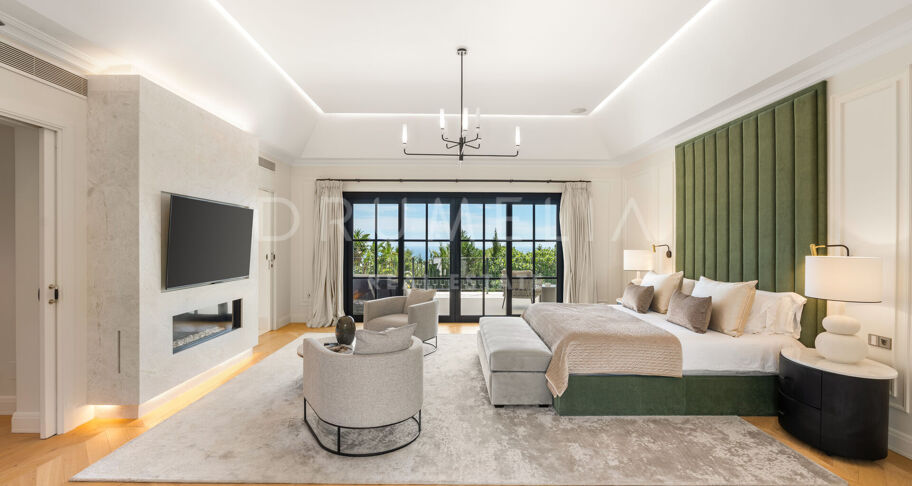 Villa Marusha - Modern Andalusian Villa in Sierra Blanca with La Concha and Sea views