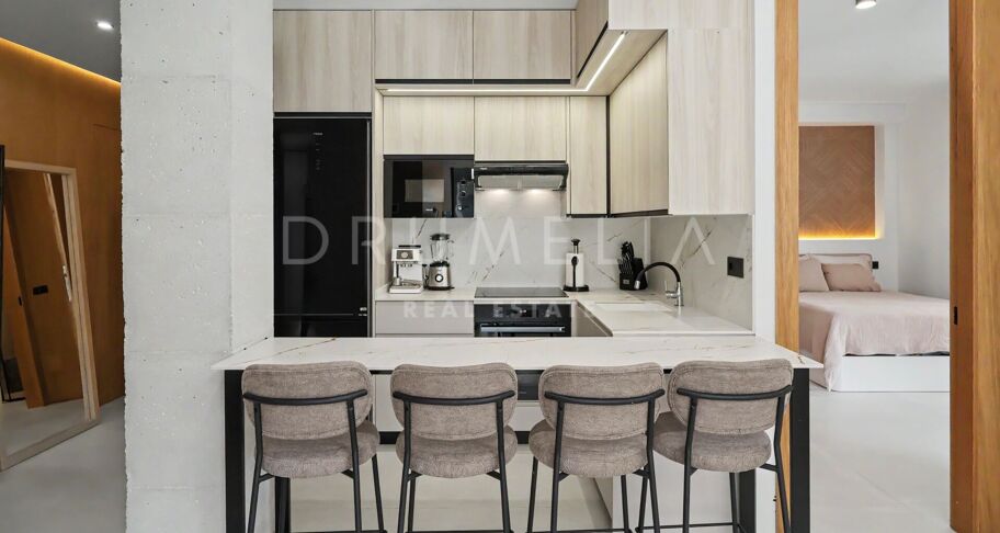 Renoviertes Apartment im Erdgeschoss in Andaluceda del Mar, Puerto Banfas