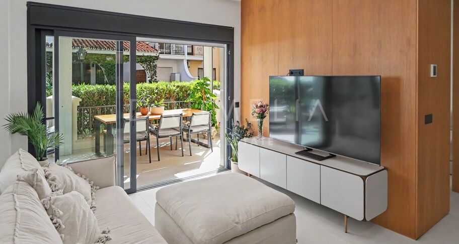 Renoviertes Apartment im Erdgeschoss in Andaluceda del Mar, Puerto Banfas