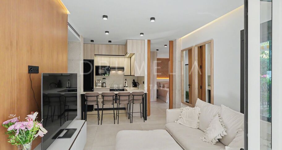 Renoviertes Apartment im Erdgeschoss in Andaluceda del Mar, Puerto Banfas