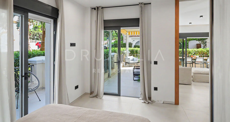 Renoviertes Apartment im Erdgeschoss in Andaluceda del Mar, Puerto Banfas