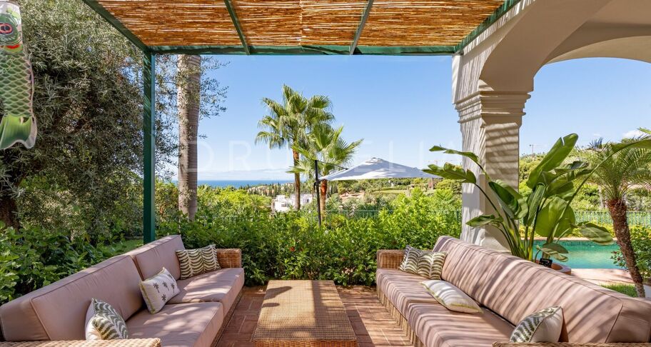 Villa à Cascada de Camoján avec vue panoramique sur la mer