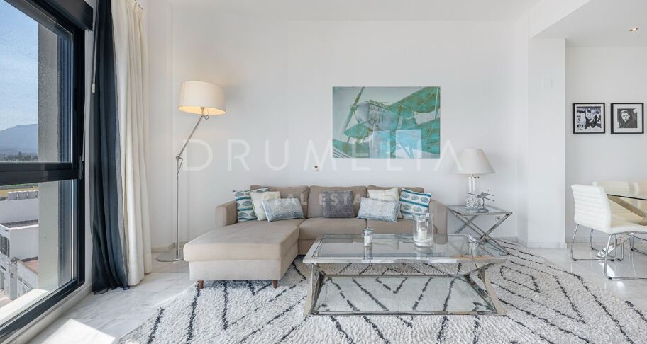 Spectaculaire penthouse avec vue sur la mer à Cosmo Beach, Estepona, à quelques mètres de la plage