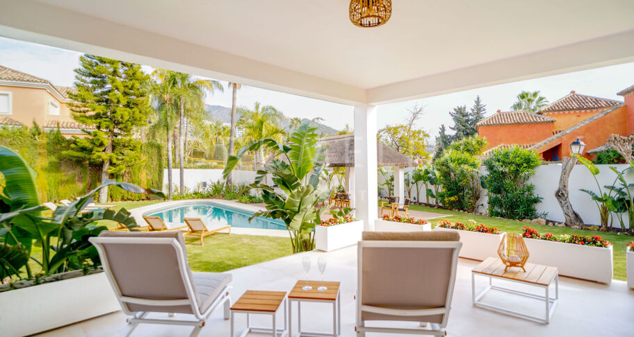 Elegant modern villa i Marbella