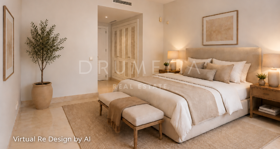 Apartment mit seitlichem Meerblick in Las Tortugas de Aloha, Nueva Andalucía